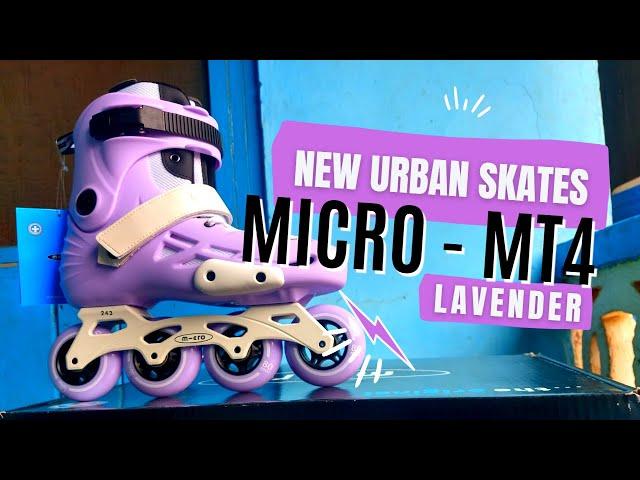 The New Urban Skates / Micro MT4 Lavender - Product Video / Freestyle Inline Skates