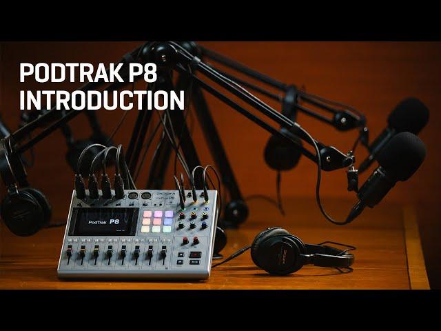 The Zoom PodTrak P8 : Introduction