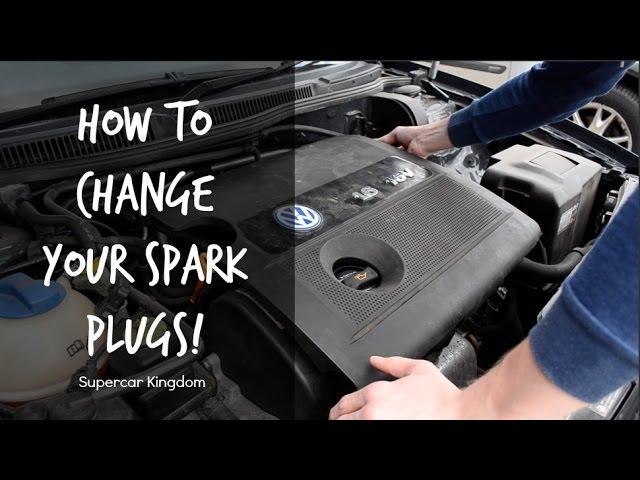 How To Change Your Spark Plugs - MK4 Golf!