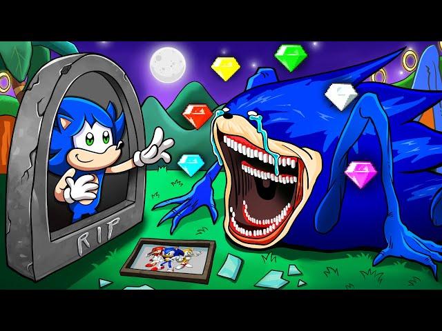 R.I.P Shin Sonic.... | SHIN SONIC SAD STORY... | The Sonic Tapes Animation