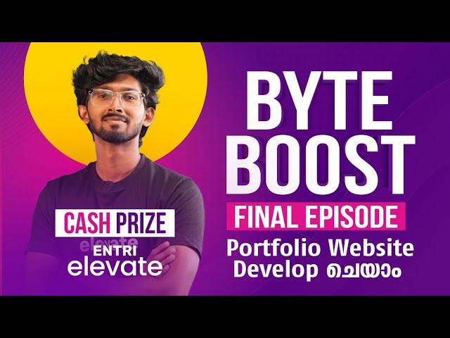 Build a Portfolio Website and Win Exciting Prizes | ByteBoost Web Design Crash Course