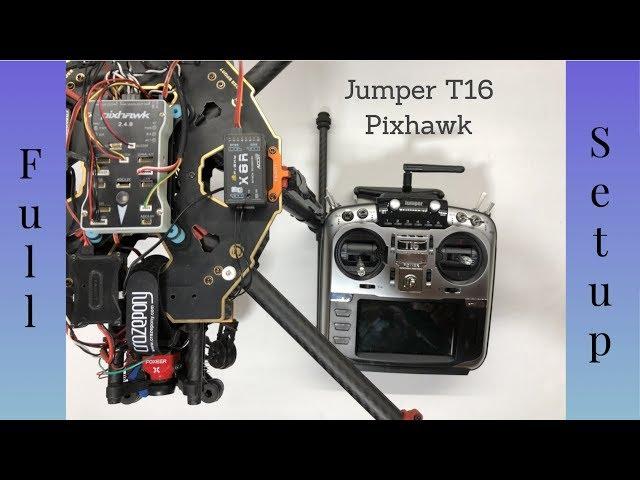 Setup Jumper T16 (Switches) with Pixhawk and Frsky X8R