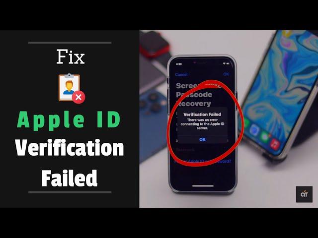 "Apple ID Verification Failed" Error on iPhone Fixed