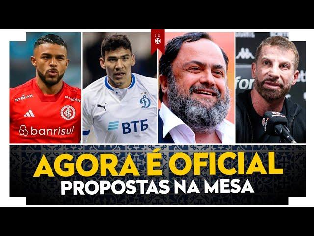 AGORA É OFICIAL: BALBUENA E WANDERSON COM PROPOSTA DO VASCO! MARINAKIS TEVE REUNIÃO COM PEDRINHO