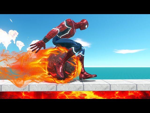 Escape the Lava Ball - Animal Revolt Battle Simulator