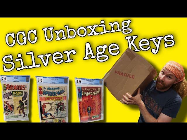 CGC Unboxing Silver Age  Keys // Avengers and Spiderman