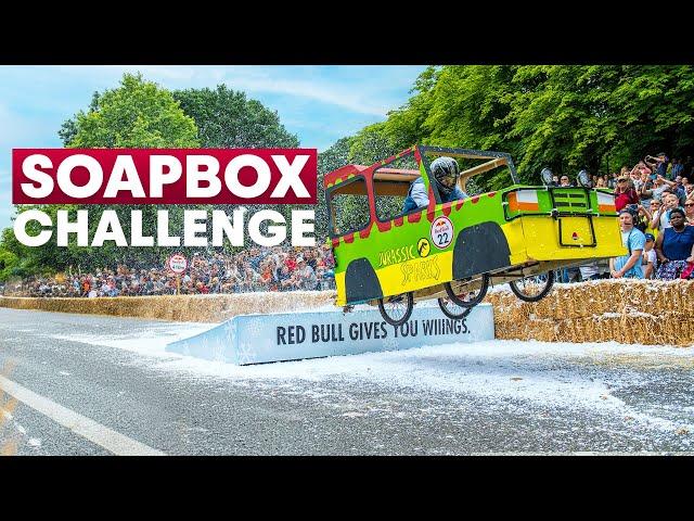 YouTubers Vs Soapbox Challenge! Red Bull Soapbox Race London 