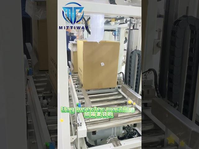 Carton bag inserter machine Frozen fresh meat packaging machine Grease food packaging machine