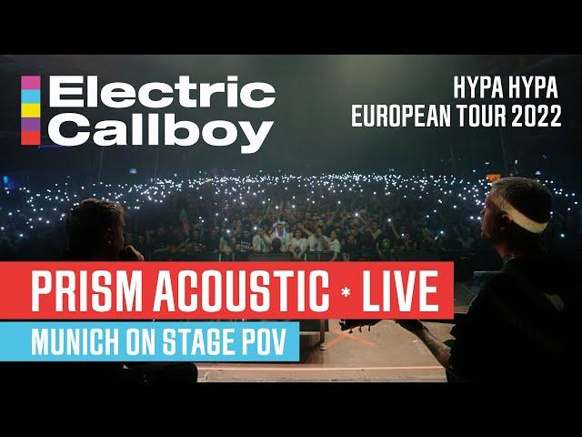 Electric Callboy - Prism Acoustic LIVE (Munich ON STAGE POV)
