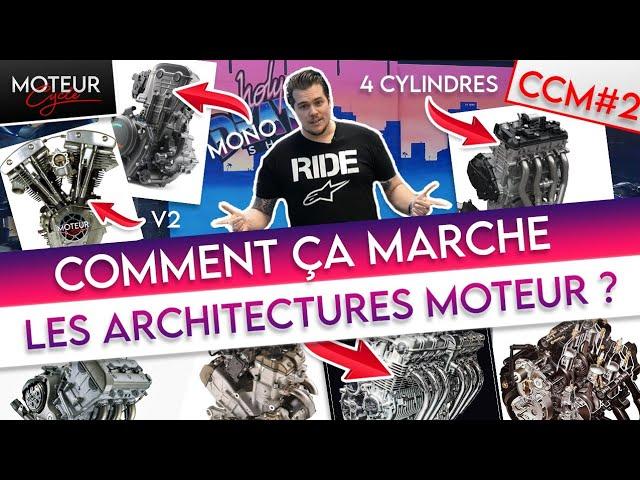 Mono, twin... Comment ça marche : les architectures moteur - CCM#2 - Moteur Cycle