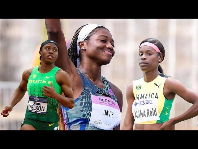 Tamari Davis Shake Up Alana Reid & Kemba Nelsson At Bermuda Grand Prix