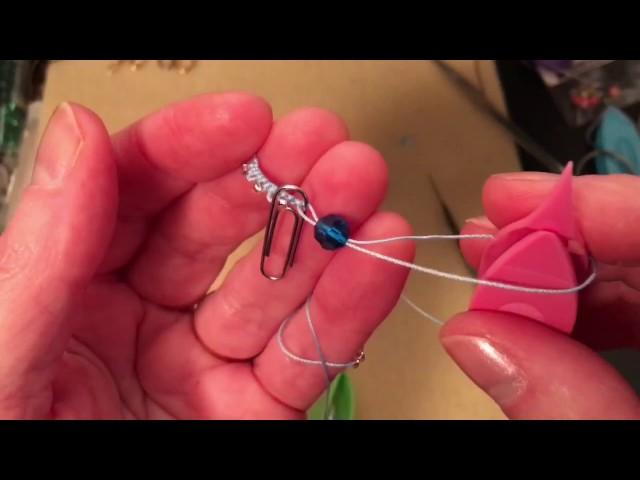 Tatting a Mock Ring and Floating Ring With Beads