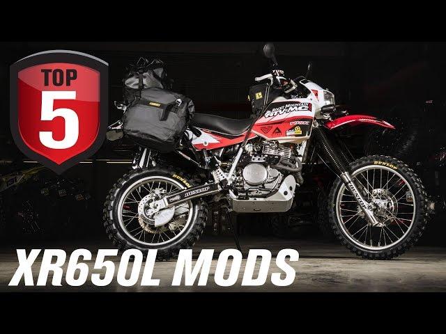 Top 5 Honda XR650L Mods