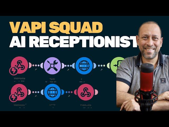 How to build an AI Receptionist with Vapi Squads (Full Course)