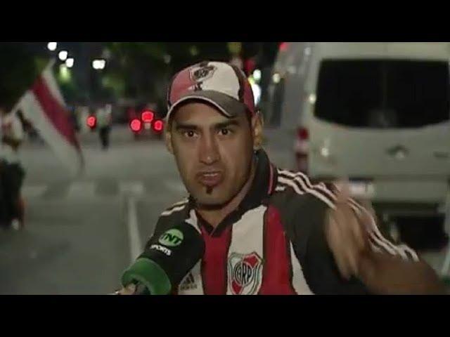 ¡Vean! Un hincha de River da una lección en la TV tras los incidentes  RIVER-BOCA  2018