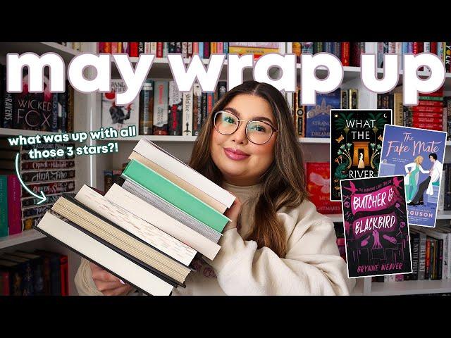 everything i read in may  a plethora of 3 stars, new releases, and new favorite books!