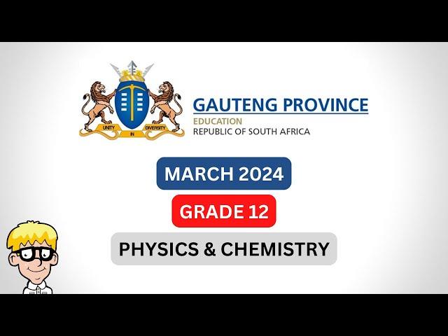 March 2024 grade 12 Science