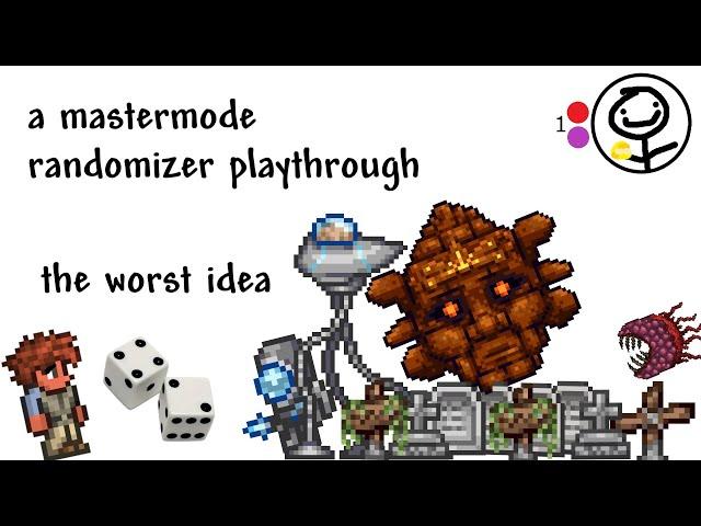 i actually attempted a randomizer playthrough in terraria. i regret it