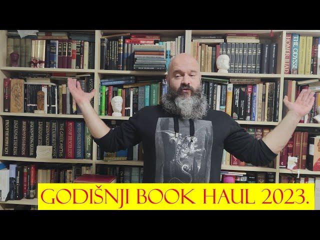 Veliki godišnji BOOK HAUL - ažuriranje Barbatusove biblioteke u 2023. godini