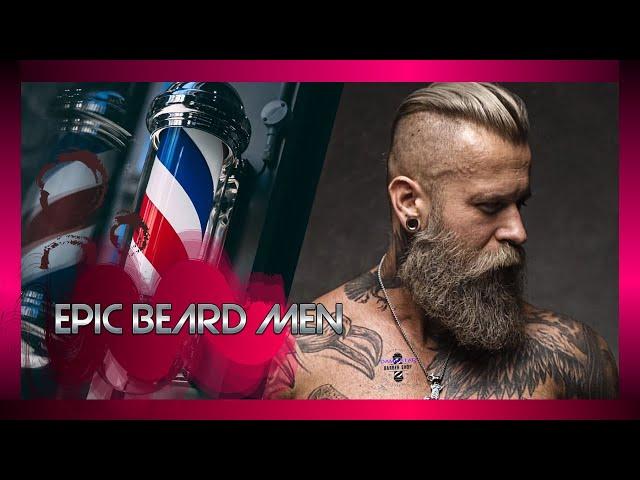  6 Epic BEARD MEN  ️ BARBER SHOP (Beard Trimming-Haircut Tutorial)