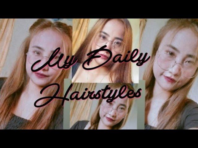 Very simple and quick hairstyles ( Lily Lomou Chang )