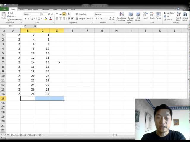 Excel Shortcut - Auto-fill data and save time (click, hold, drag)