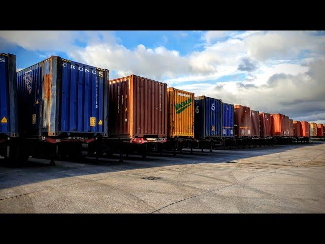 Trucking In The UK - Containers