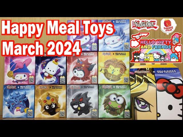 McDo March 2024 Happy Meal Sanrio x Yu-Gi-Oh! Unboxing