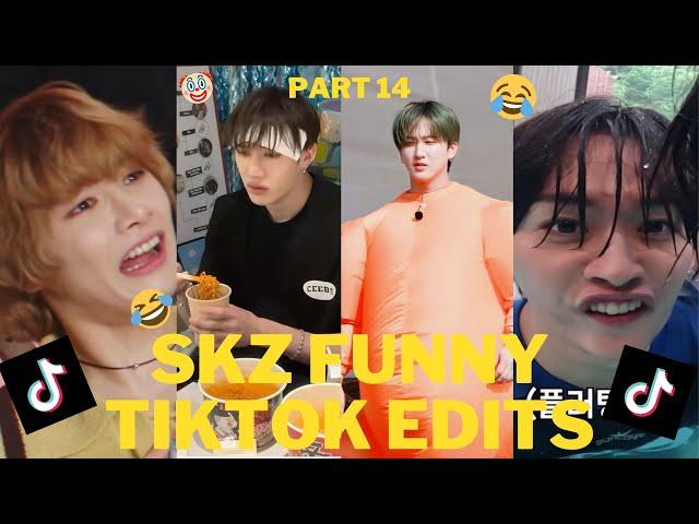 SKZ FUNNY TIKTOK EDITS TO BRIGHTEN YOUR DAY (99% cursed edits) PART 14