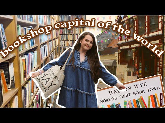 COME BOOK SHOPPING IN THE BOOK CAPITAL OF THE WORLD cosy town filled with bookstores! (hay-on-wye)