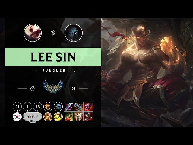 Lee Sin Jungle vs Kindred - KR Challenger Patch 14.11