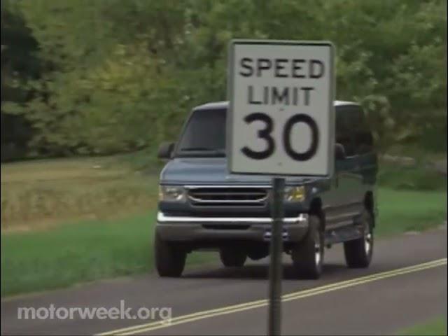 Motorweek 1998 Ford Quigley Super Trak Van and Chevrolet Tahoe RHD Road Test