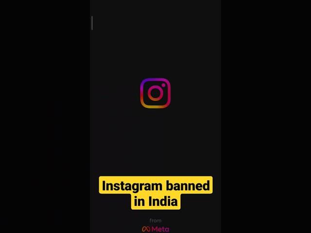 how to fix Instagram black screen problem #shorts #viralshorts #viral #technology #technogamerz
