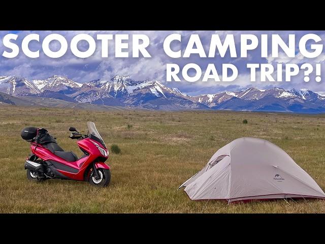 Riding a Scooter 700 Miles to Canada—and Camping Along the Way!