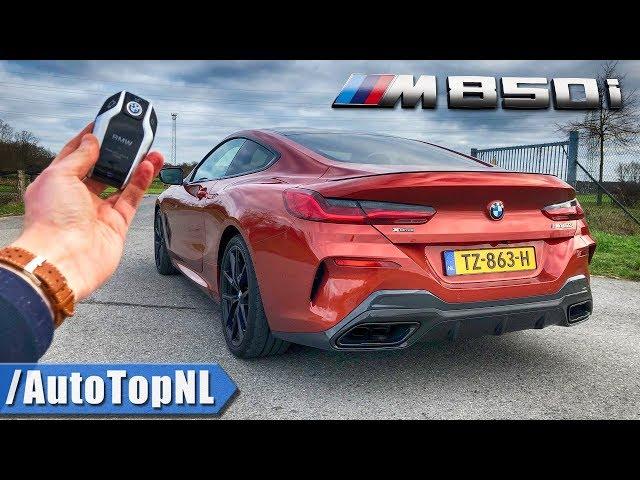 2019 BMW 8 Series Coupe M850i REVIEW POV Test Drive on AUTOBAHN & ROAD by AutoTopNL