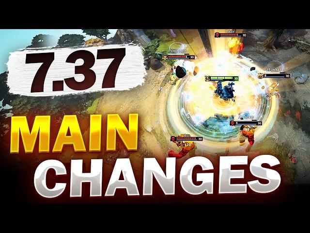 Dota 2 NEW 7.37 Patch - Main Changes!