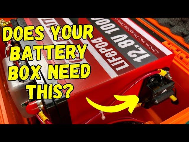 Does Your LiFePO4 Solar Generator Battery Box Need A Switch?  Is It Safe??