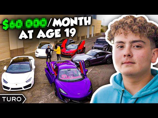 This 19 Year Old Runs An Exoctic Turo Car Rental Business