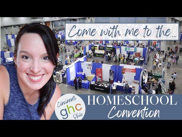 Come with me to the HOMESCHOOL CONVENTION | 2023 GHC Homeschool Conference Vlog