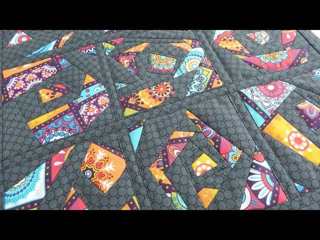 New! I am sewing a magical project from scraps.
