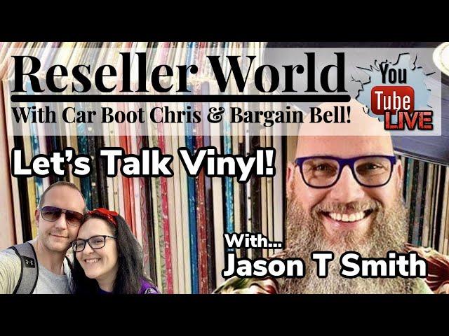 Reseller World | Learn About Flipping Vinyl With Jason T Smith | eBay Reseller