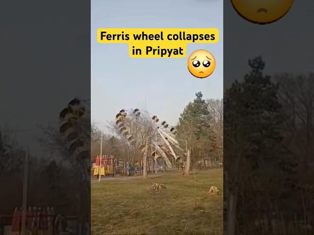 Ferris wheel collapses in Pripyat