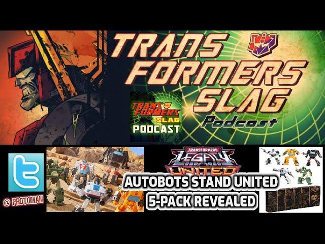 Transformers Generations Selects United Autobots Stand United 5-Pack Revealed!