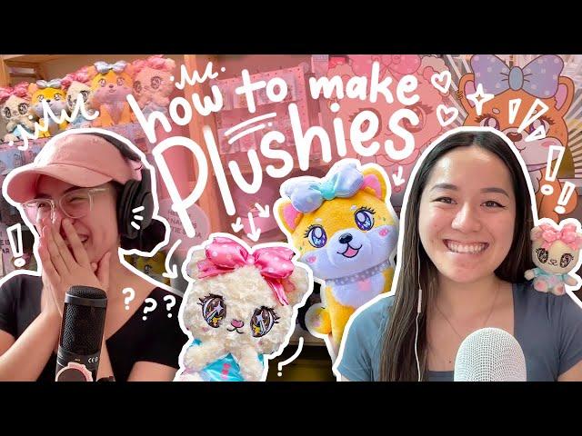 How to Manufacture Plushies, Livestream Selling, & Artist Branding (ft @Cyndercake ) EP 15