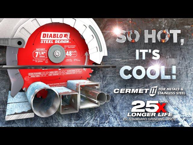 Diablo Steel Demon Cermet II Metal Cutting Saw Blade