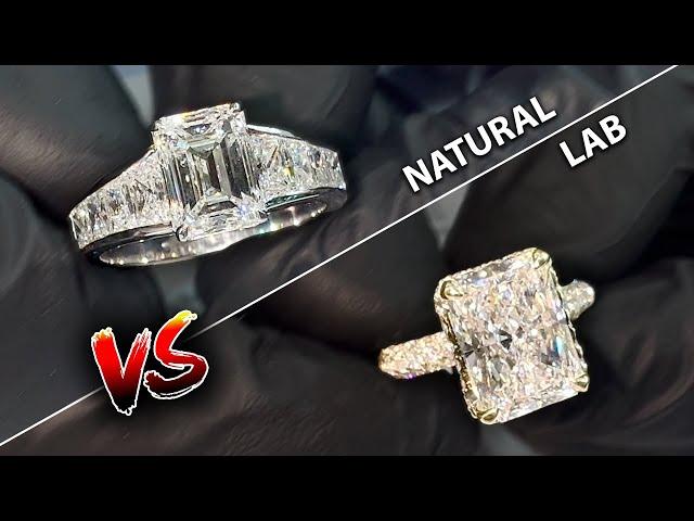 Can You Tell Which Diamond Rings Are Lab & Which Is Natural?