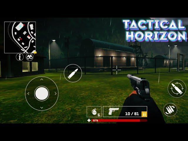 Tactical Horizon - FPS Shooting Gameplay || Tactical Horizon Android iOS Mobile Gameplay Walkthrough