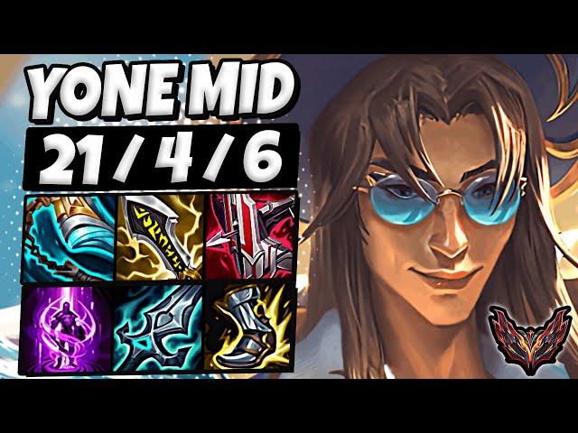 Yone vs Yasuo [ MID ] Lol Korea Grandmaster Patch 14.19 