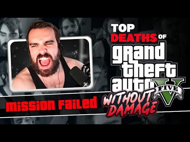 The Most Mentally Scarring Deaths From The GTA 5 No Damage Challenge - Compilation