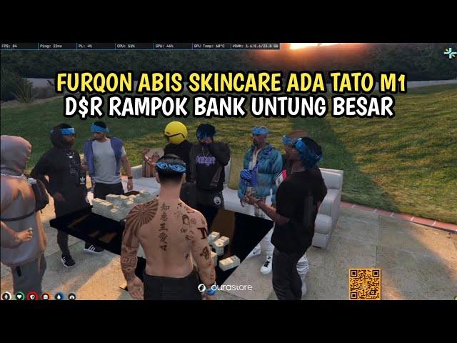 FURQON ABIS SKINCARE ADA TATO FAKTA M1 | FURQON & D$R RAMPOK BANK#executiverp #oura #dsr